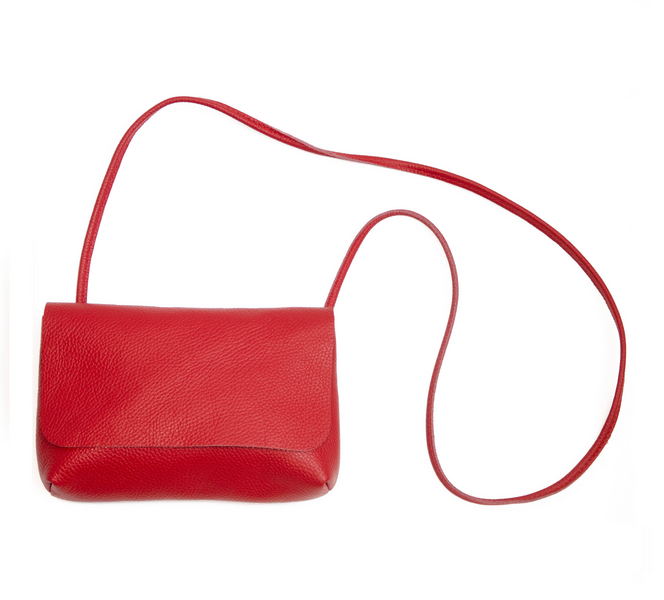 SOFT CORD SADDLE BAG CLASSIC RED 