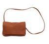 SOFT CORD SADDLE BAG  TAN 