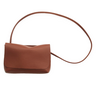 SOFT CORD SADDLE BAG CHOCOLATE BROWN