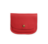 SADDLE ZIPPER CARD WALLET CLASSIC RED 