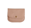 SADDLE ZIPPER CARD WALLET BLUSH