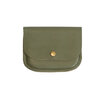 SADDLE ZIPPER CARD WALLET OLIVE 