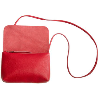 SOFT CORD SADDLE BAG CLASSIC RED 