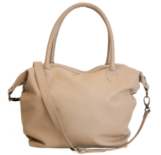 BIGSHOPPER MOMMYBAG APPLE LEATHER CAMEL 🍎