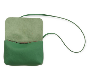 SOFT CORD SADDLE BAG GREEN 