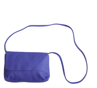 SOFT CORD SADDLE BAG DEEP PURPLE