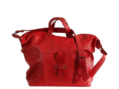 BIGSHOPPER MOMMYBAG RED 